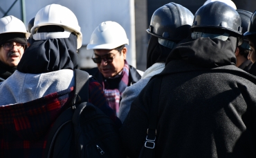 بازدید علمی دانشجویان از خطوط تولید کارخانه فروسیلیس غرب پارس